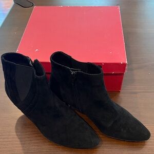 Black Suede Ankle Boots